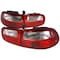 Spec-D Tuning 92-95 Honda Civic Tail Lights Red Clear Lens 3Dr Model LT-CV923RPW-RS - alternate 1